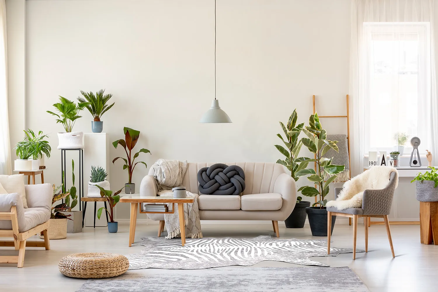 Wilton rug - Osaka (grey/white)