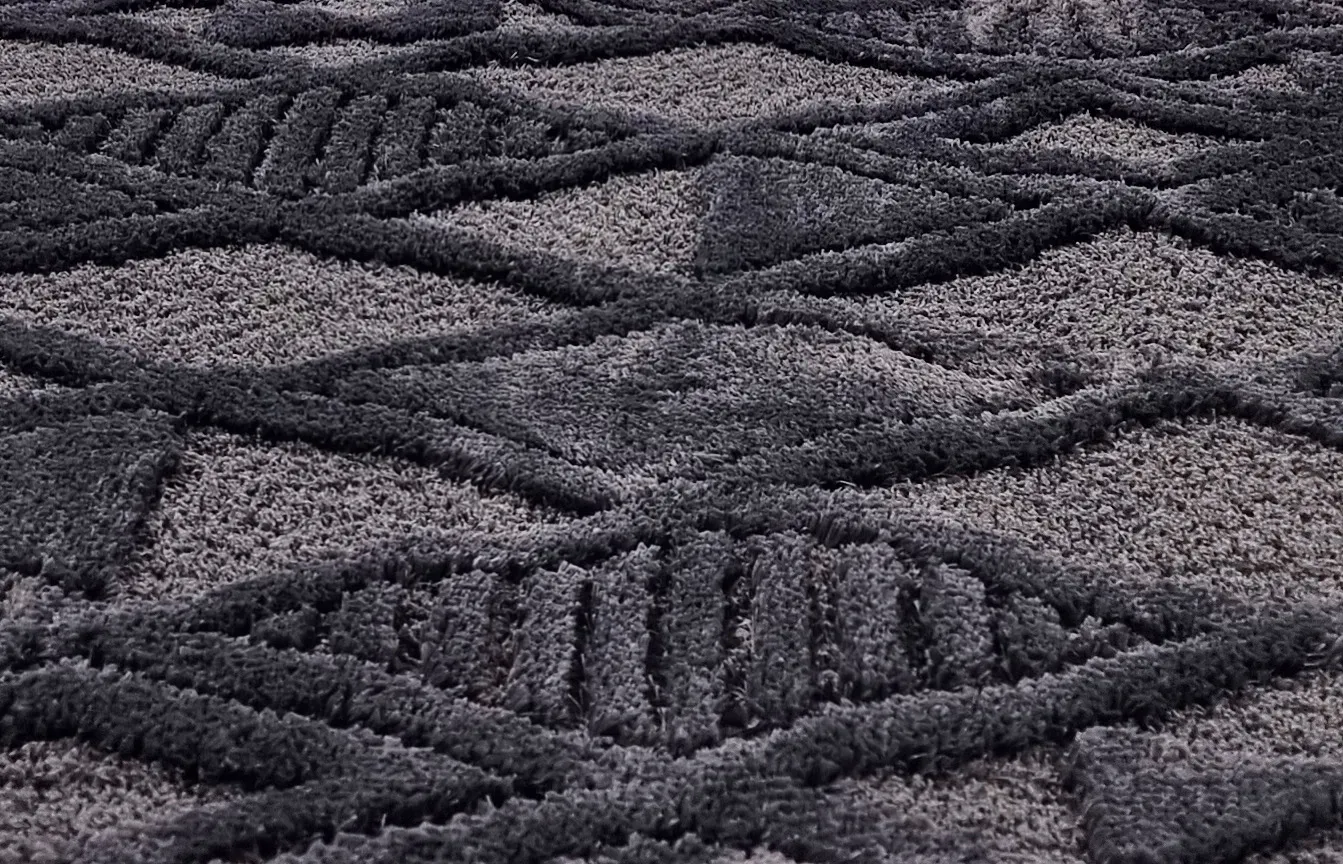 Round rugs - Rostock (black)