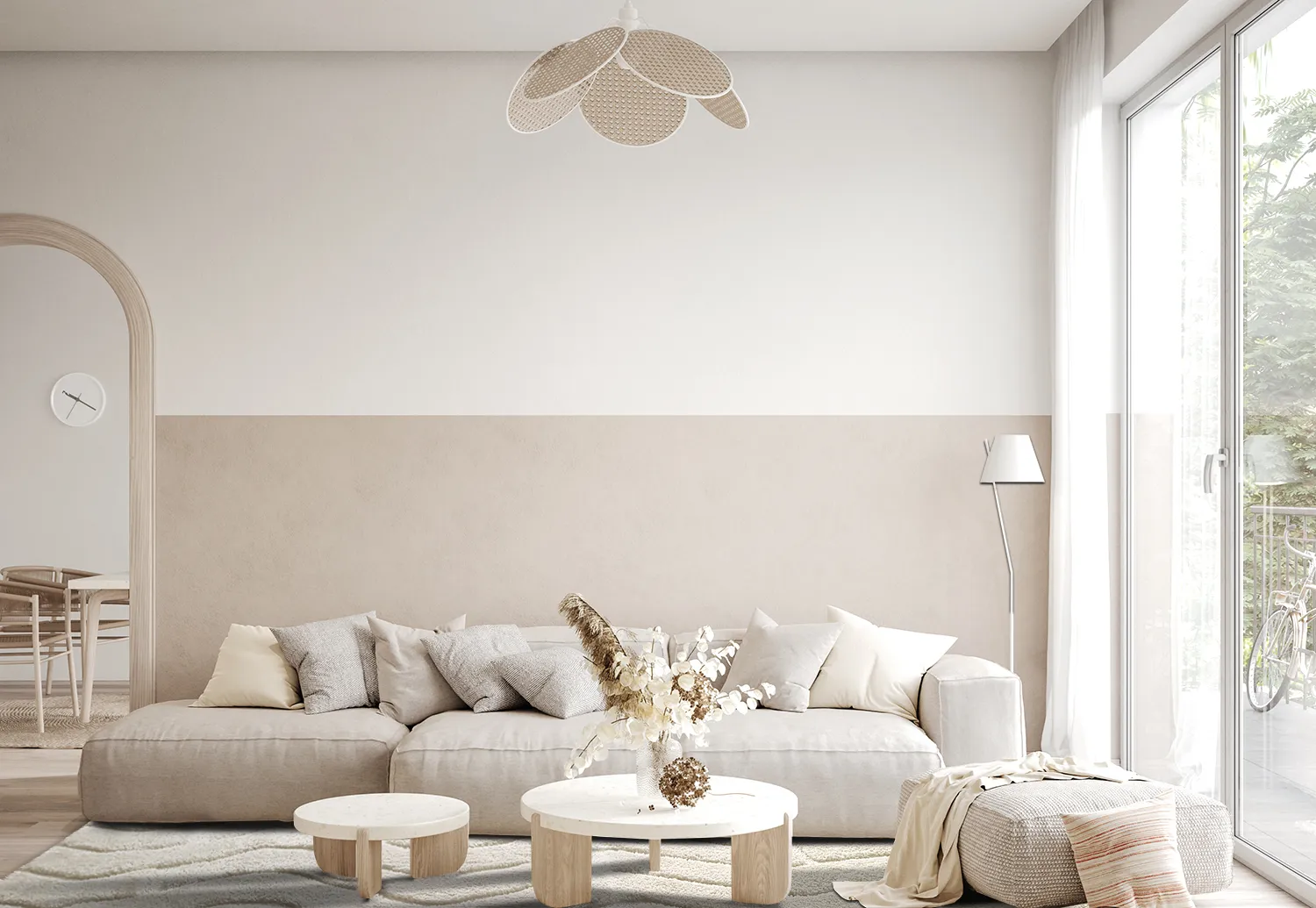 Shaggy rugs - Ottoline (offwhite)