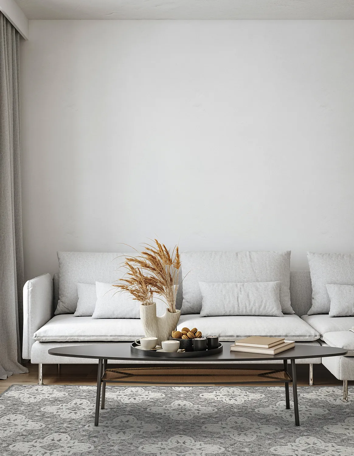 Shaggy Indoor-Outdoor - Hampton (grey)