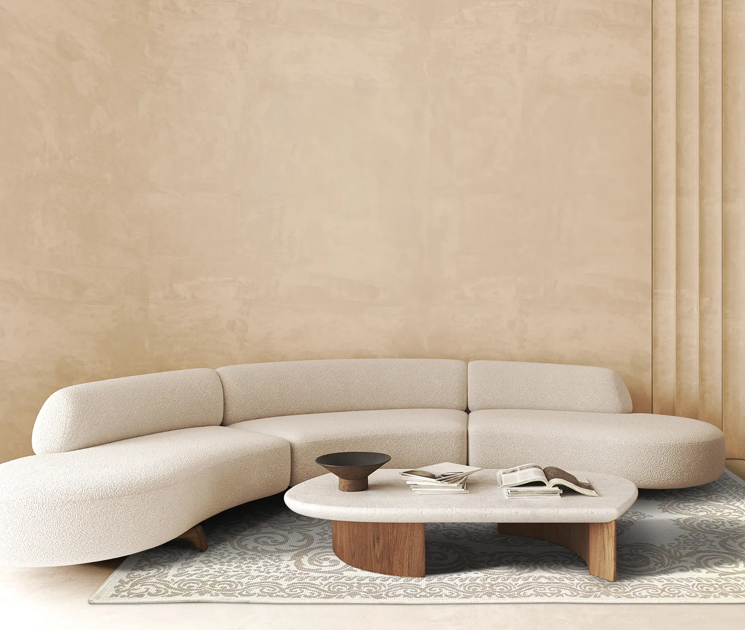 Indoor/Outdoor rug - Sylvaine (beige)