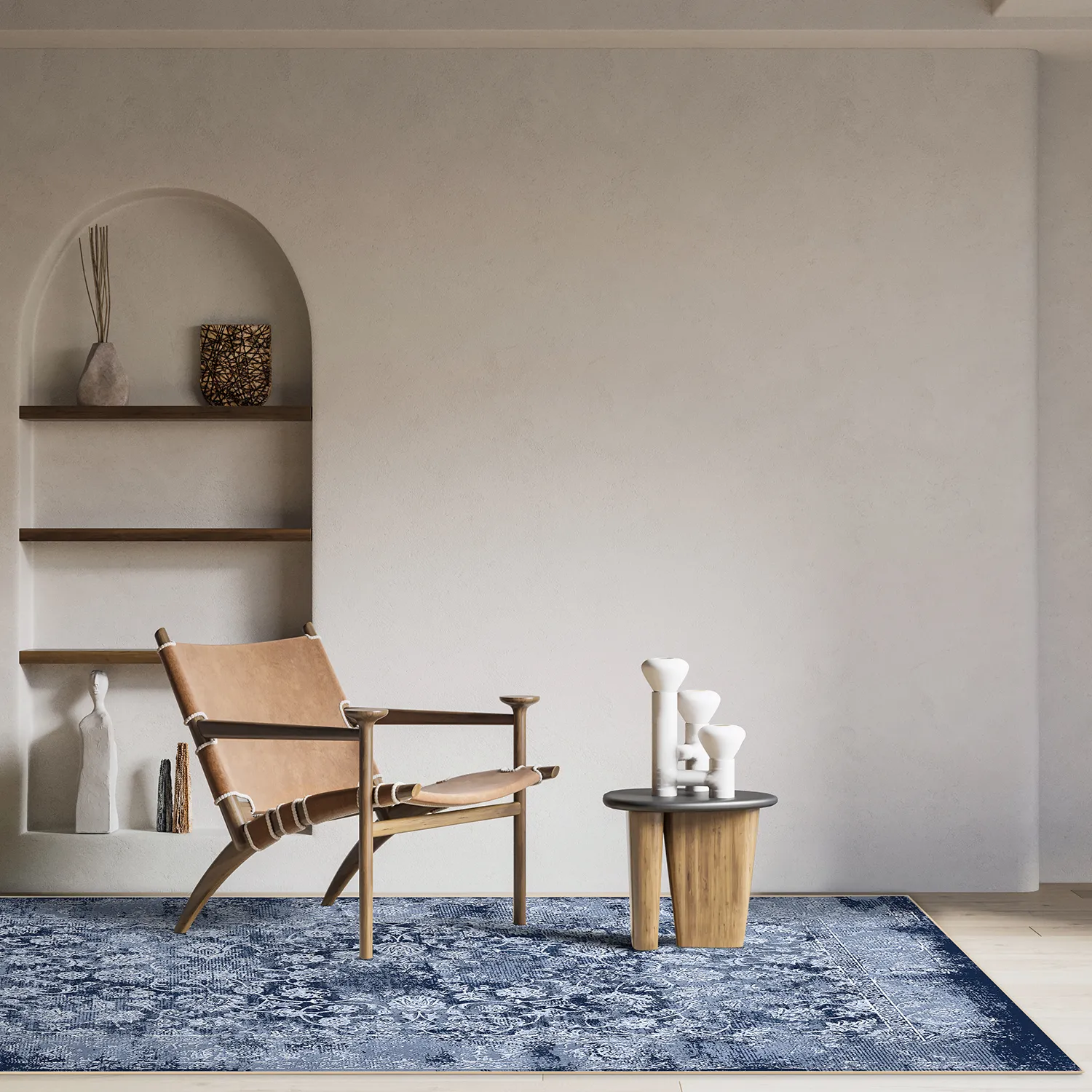Wilton rug - Amaya (blue)