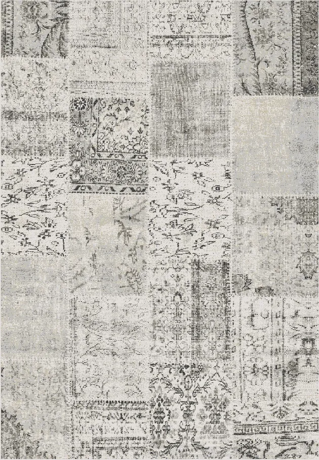 Wilton rug - Villani (cream/silver)