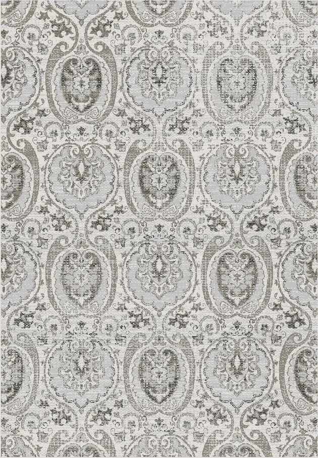 Wilton rug - Natoli (cream/silver)