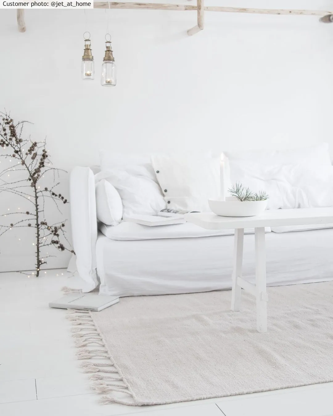 Wool rug - Malana (beige)