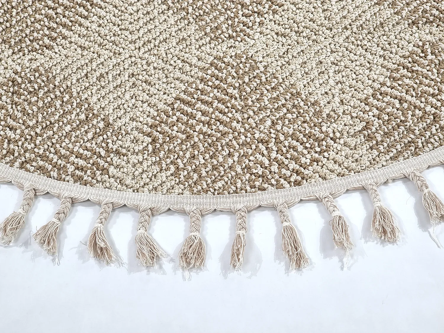 Round rug - Indoor/Outdoor Dakota (beige)