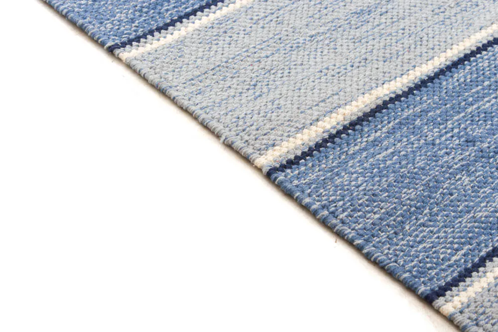 Rag rugs - Julia (blue)