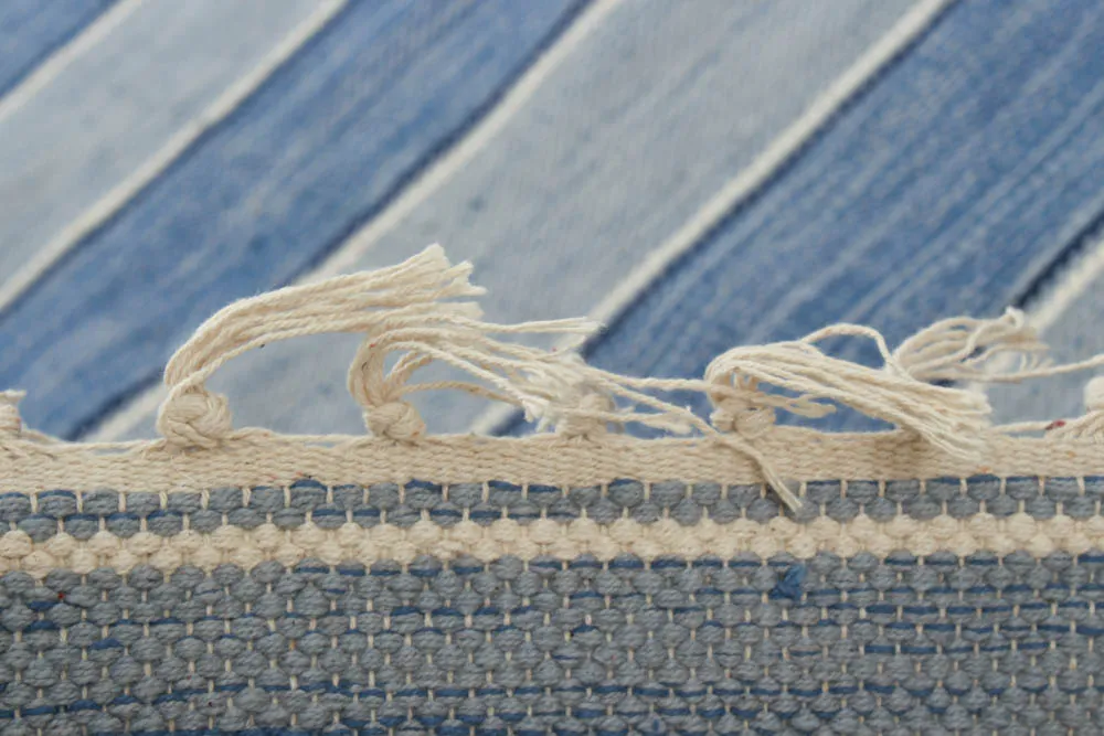 Rag rugs - Julia (blue)