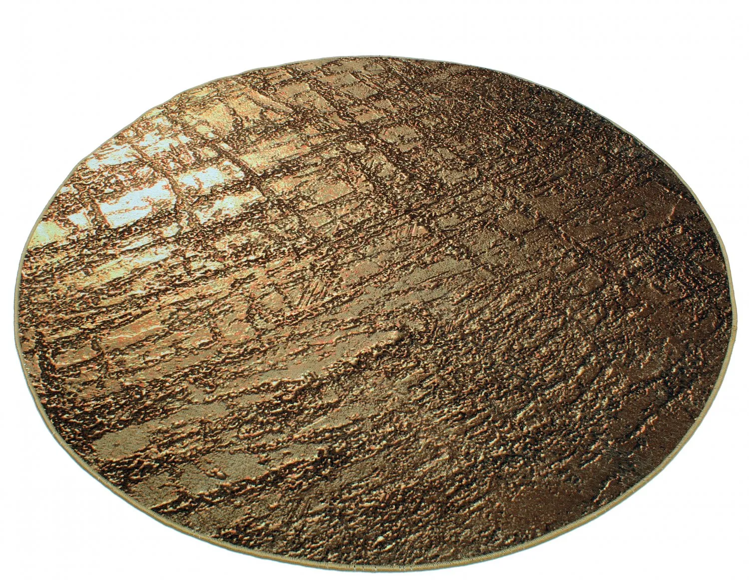 Round rug - Junes (gold)