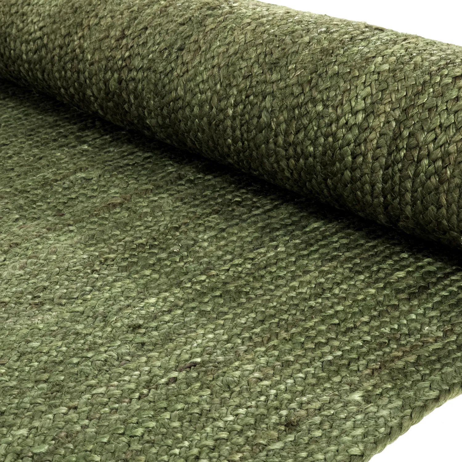 Jute rug - Amasia (army green)
