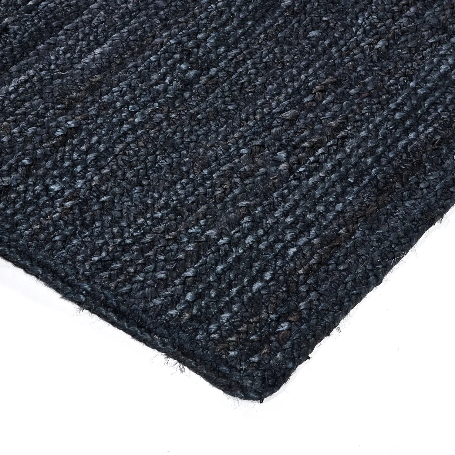 Jute rug - Amasia (dark blue)