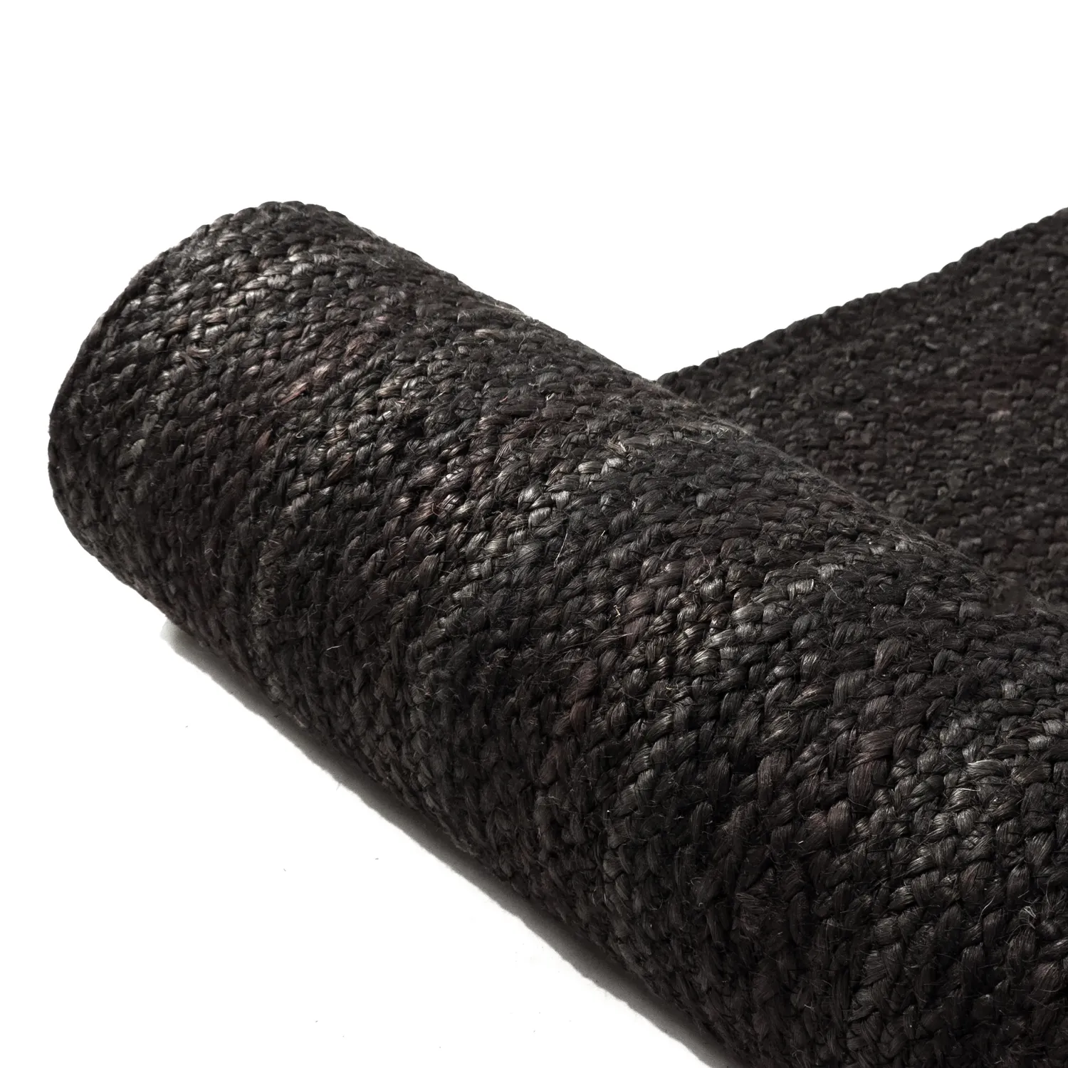 Jute rug - Amasia (black)