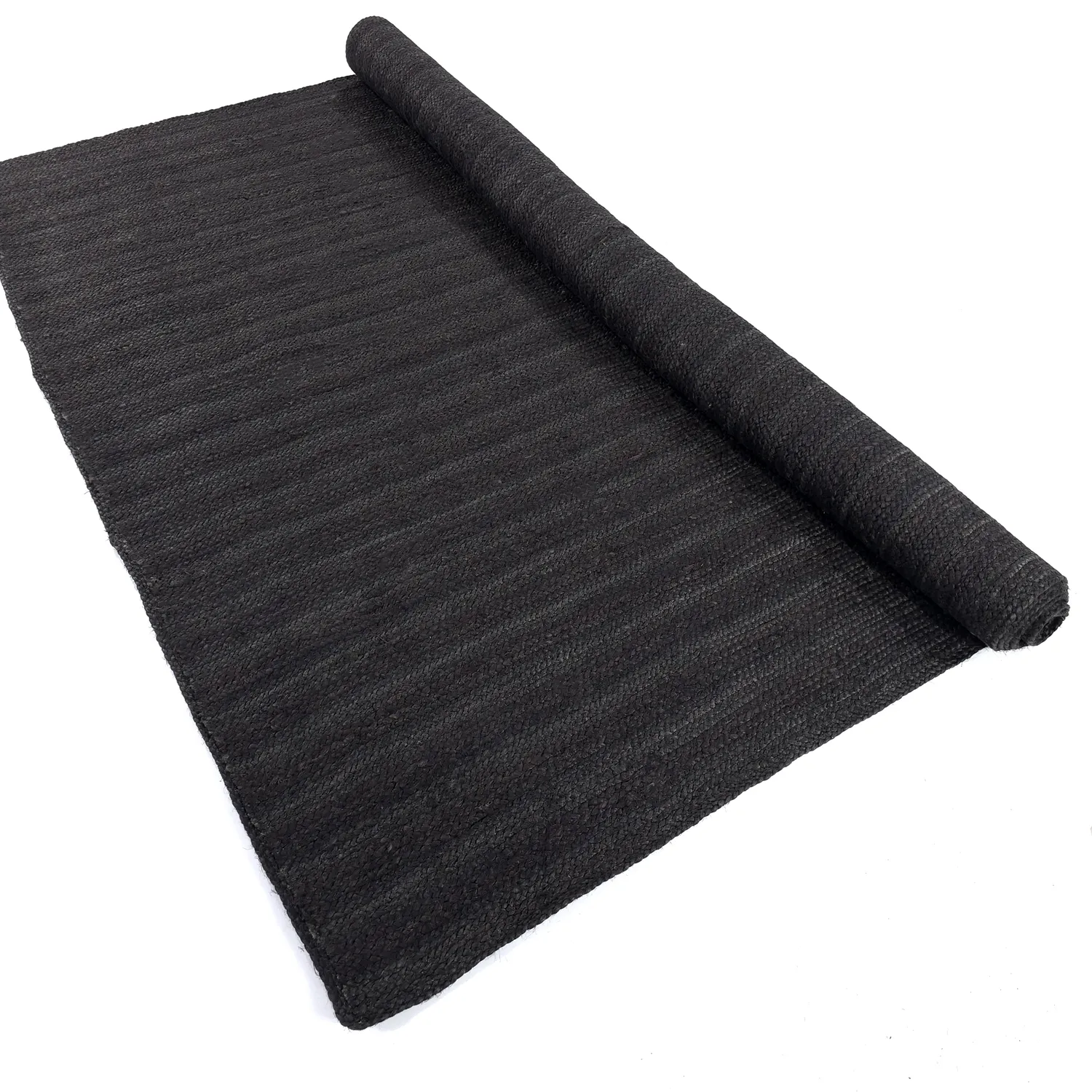 Jute rug - Amasia (black)