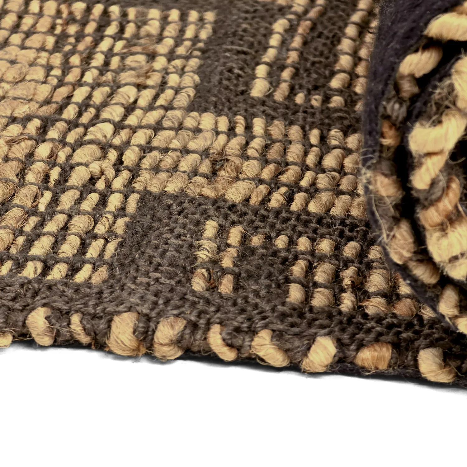 Jute rug - Kavita (brown)