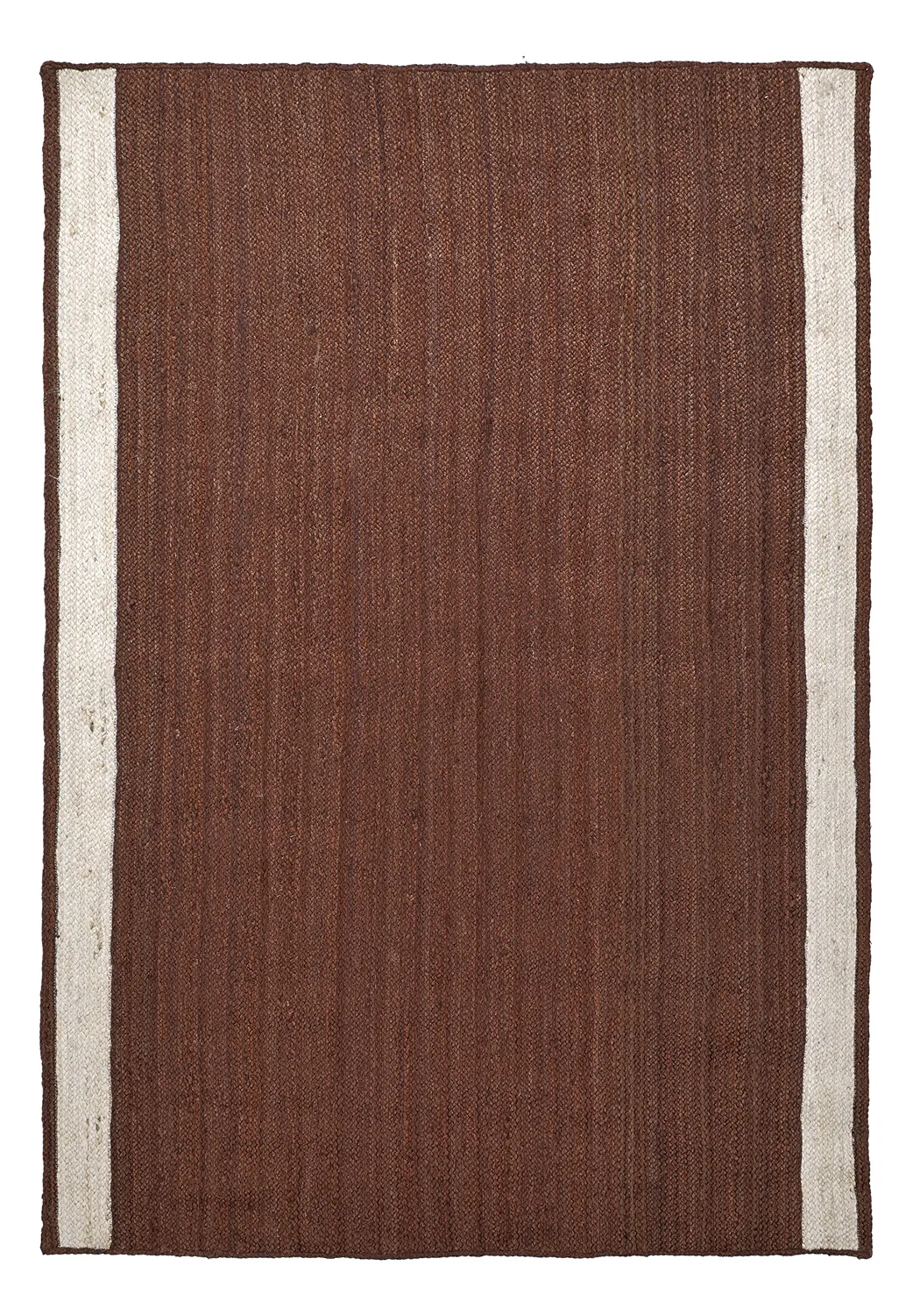 Jute rug - Senaki (brown/white)
