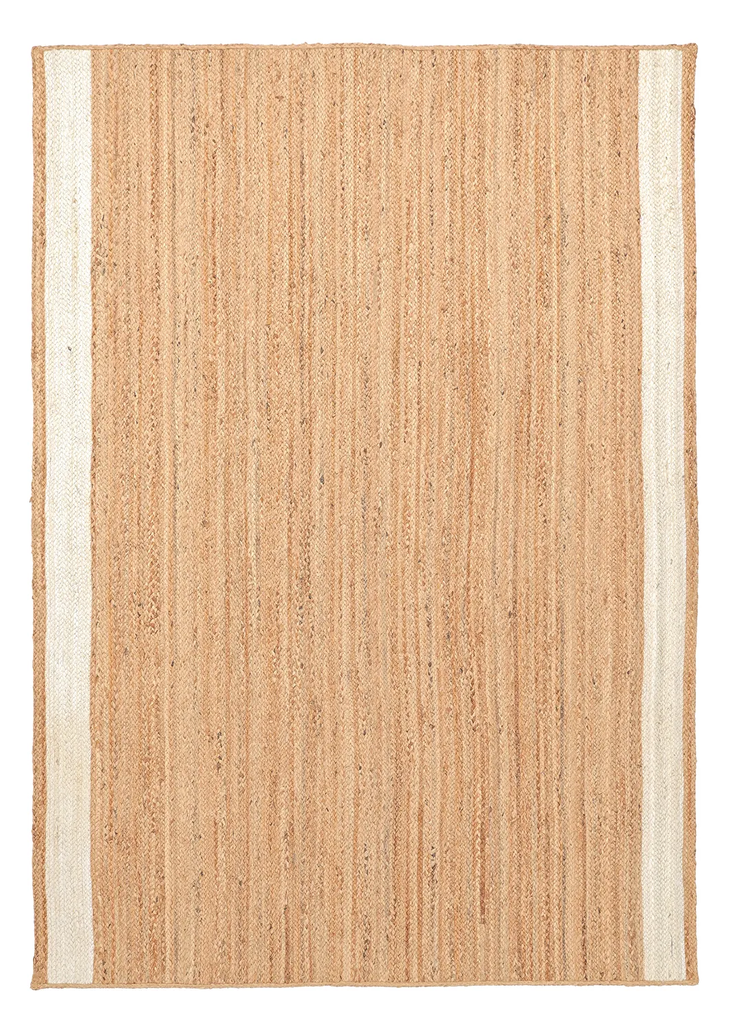 Jute rug - Senaki (natural/white)