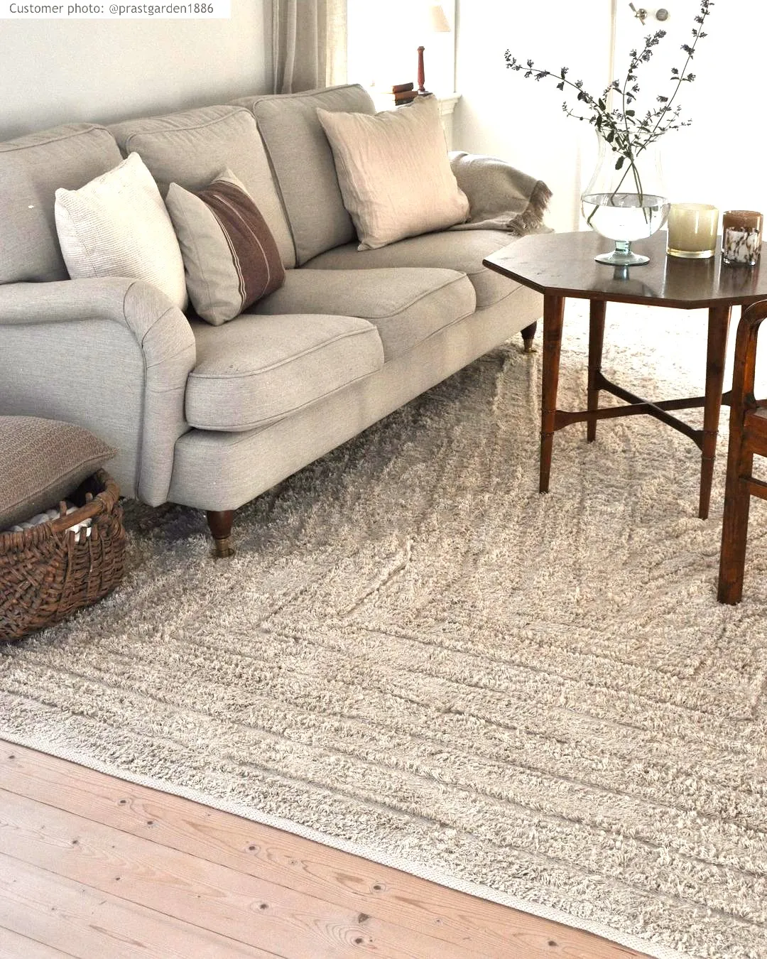 Shaggy rugs - Kendra Natural Cotton Shaggy (nature)