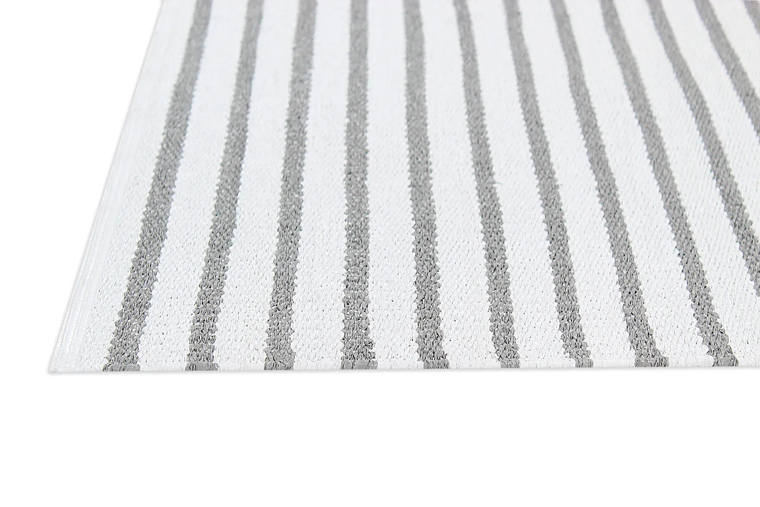 Plastic Mats - Kensington (grey/white)