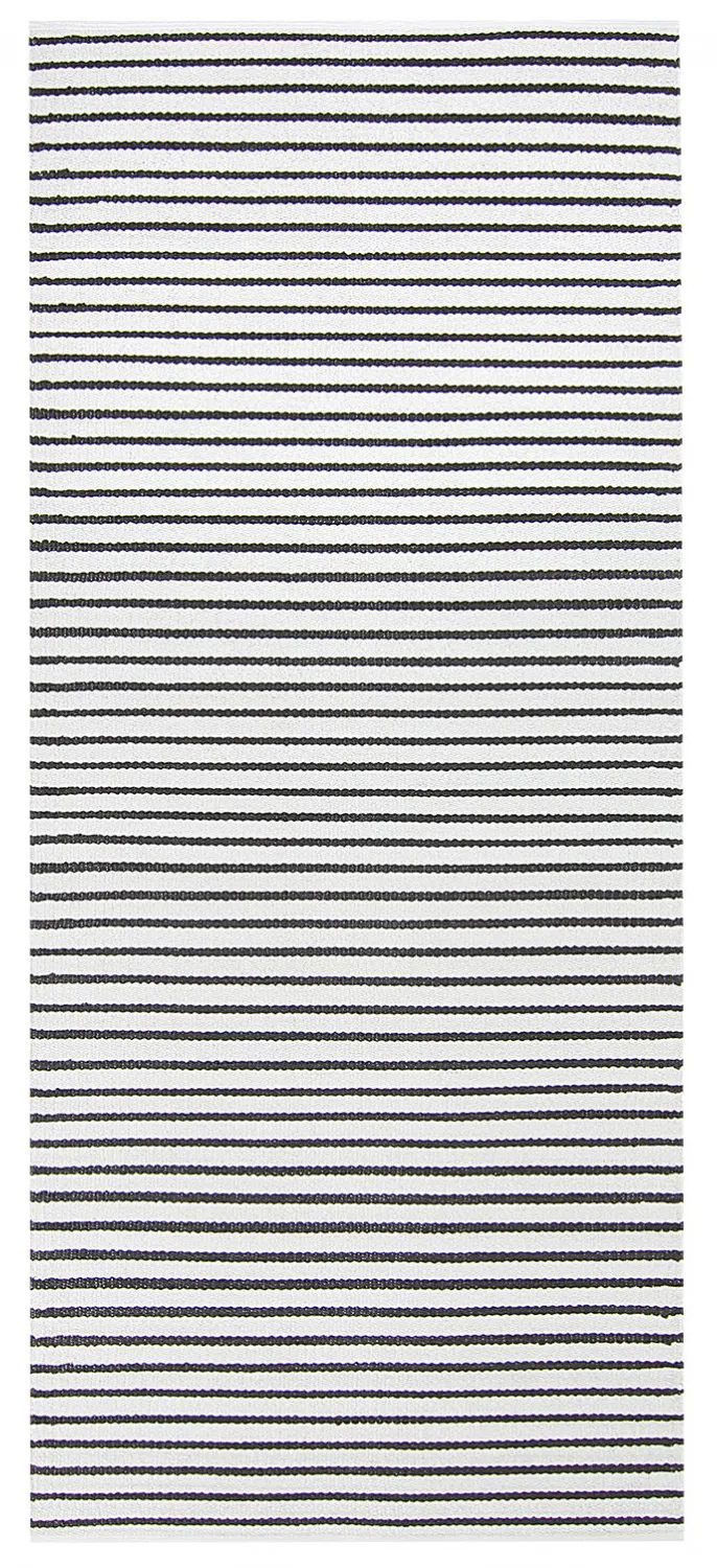 Plastic Mats - Kensington (white/black)