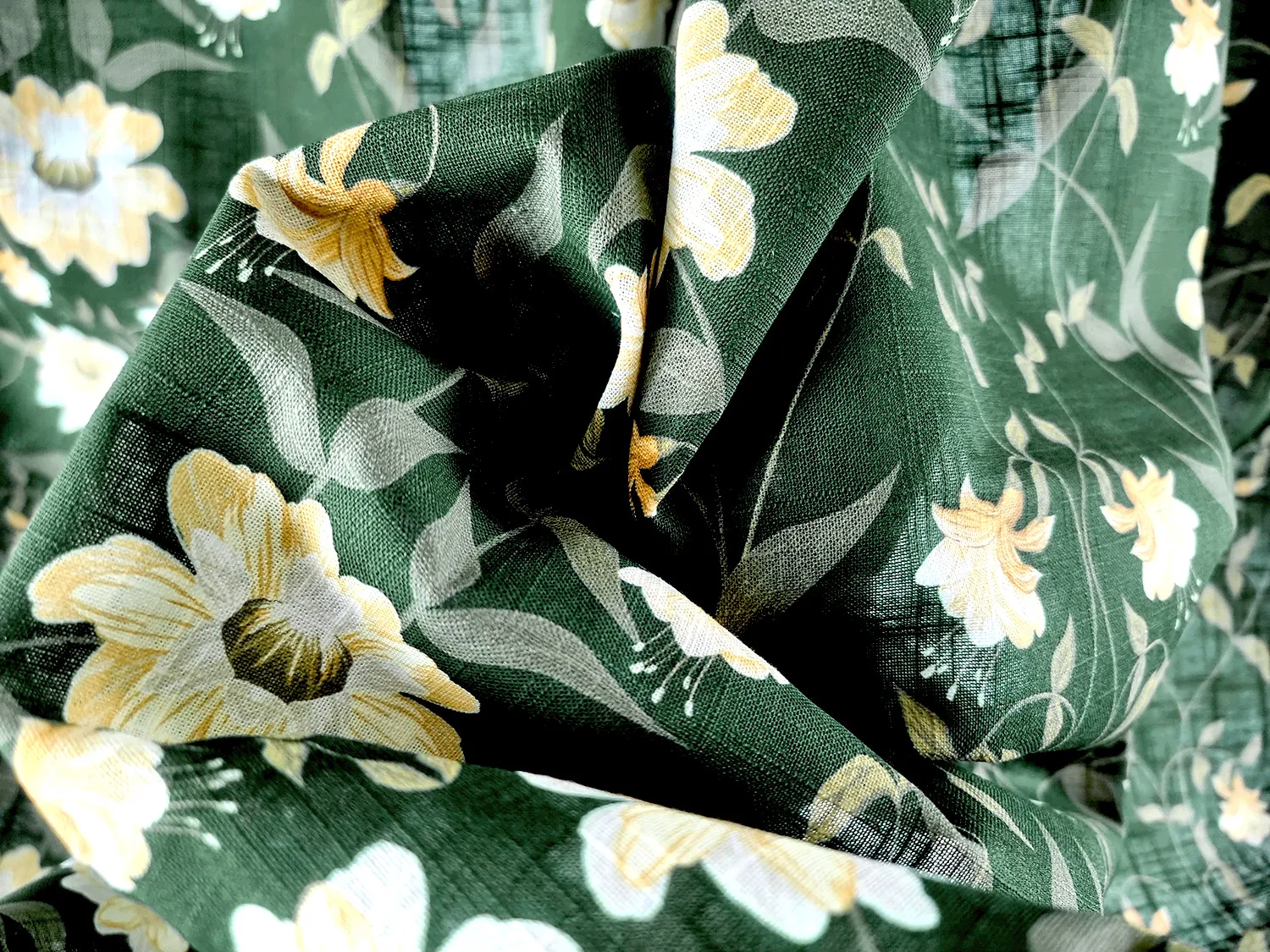 Kitchen towels 2-pack - - Bodil (green)