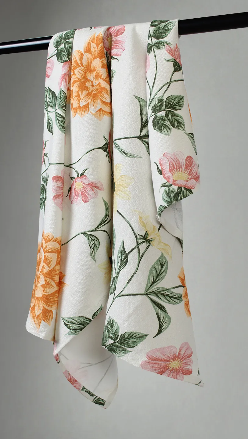 Kitchen towels 2-pack - Dahlia (orange)