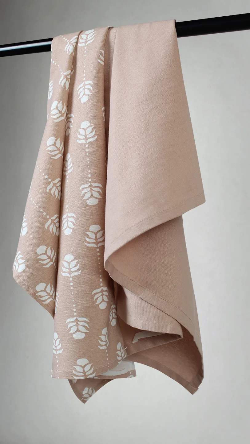 Kitchen towels 2-pack - Sari (pink)