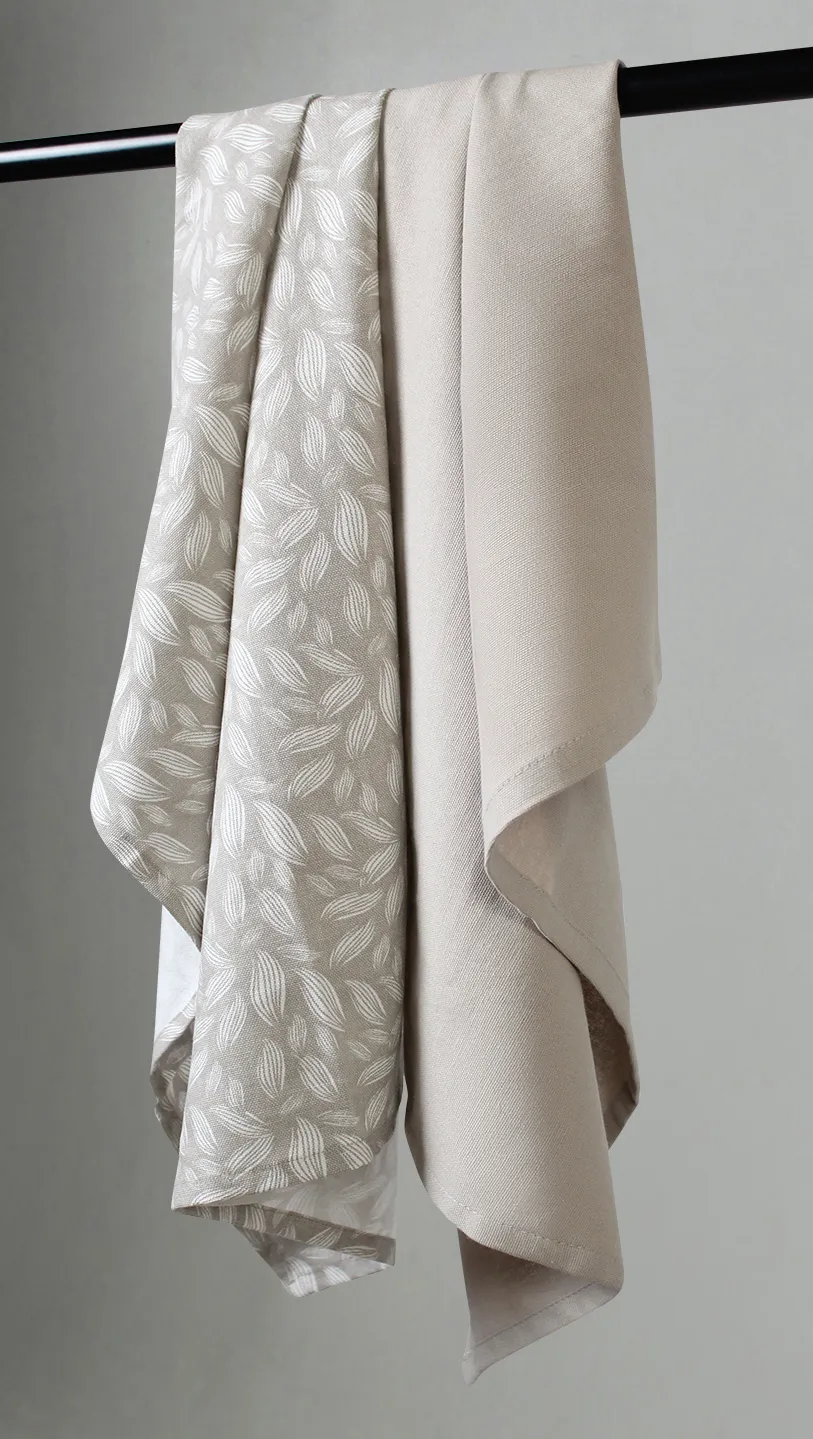 Kitchen towels 2-pack - Satu (linen)