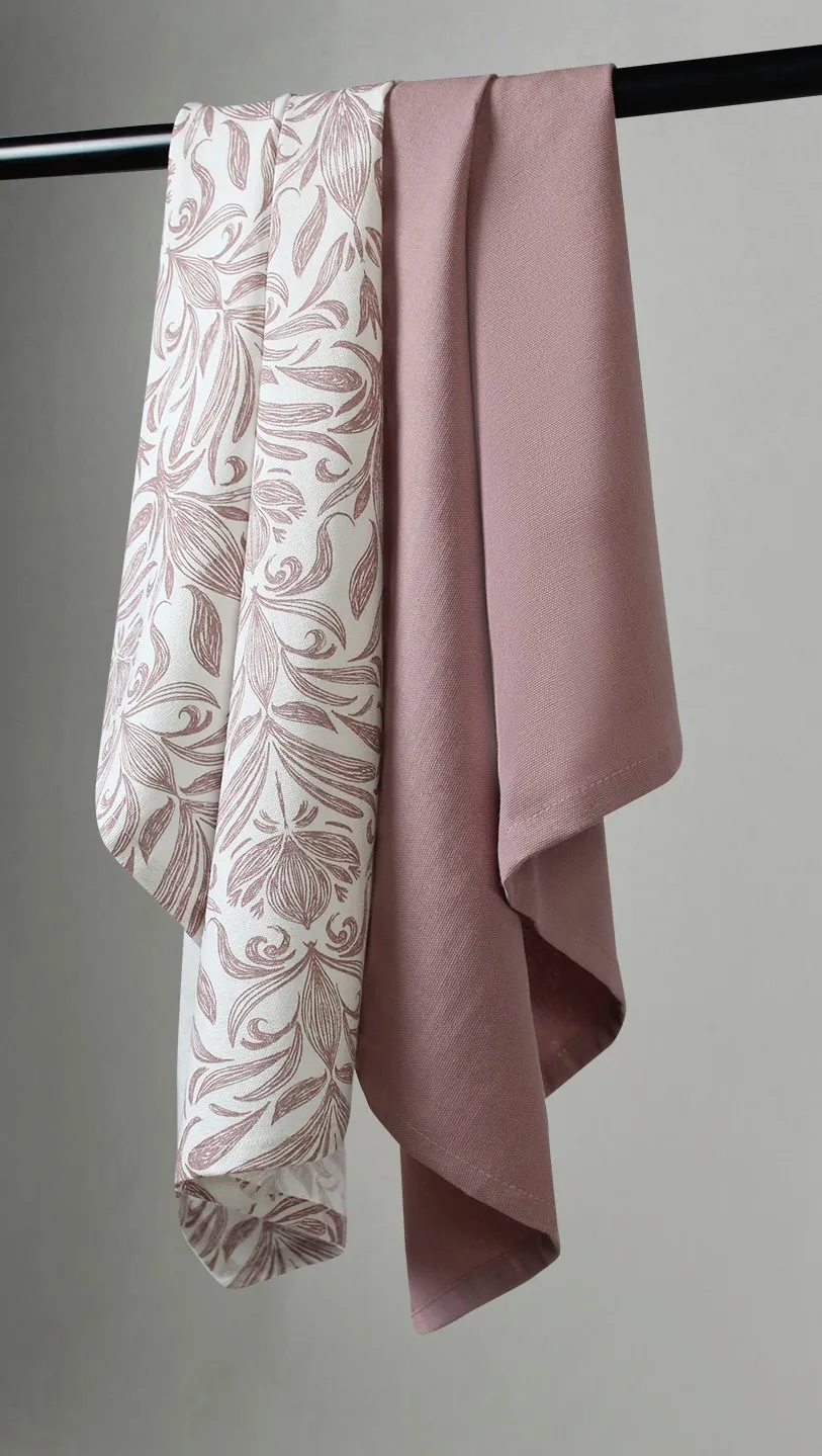 Kitchen towels 2-pack - Viola (purple)