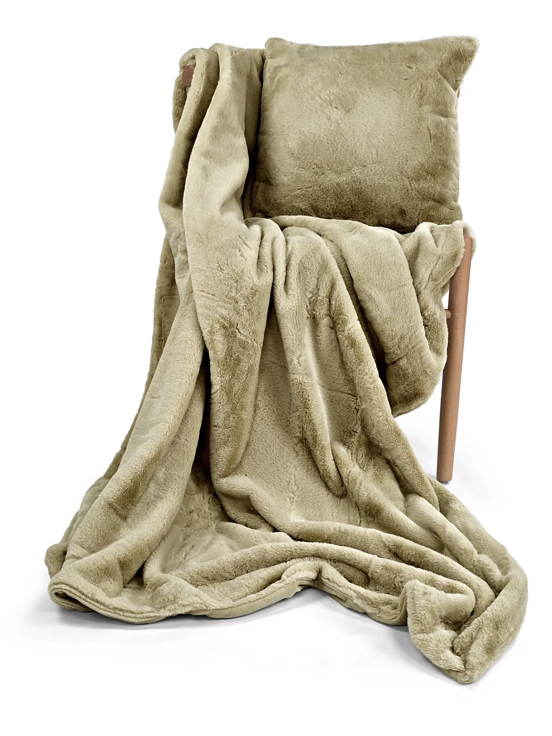 Cushion cover - Aranga Super Soft (light green)