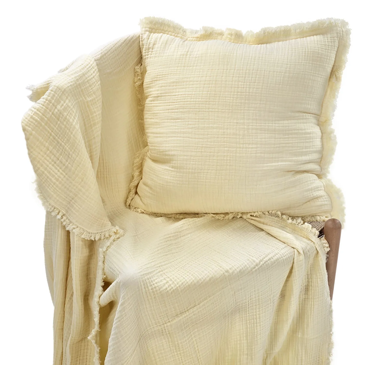 Cushion cover - Dorena (cream)