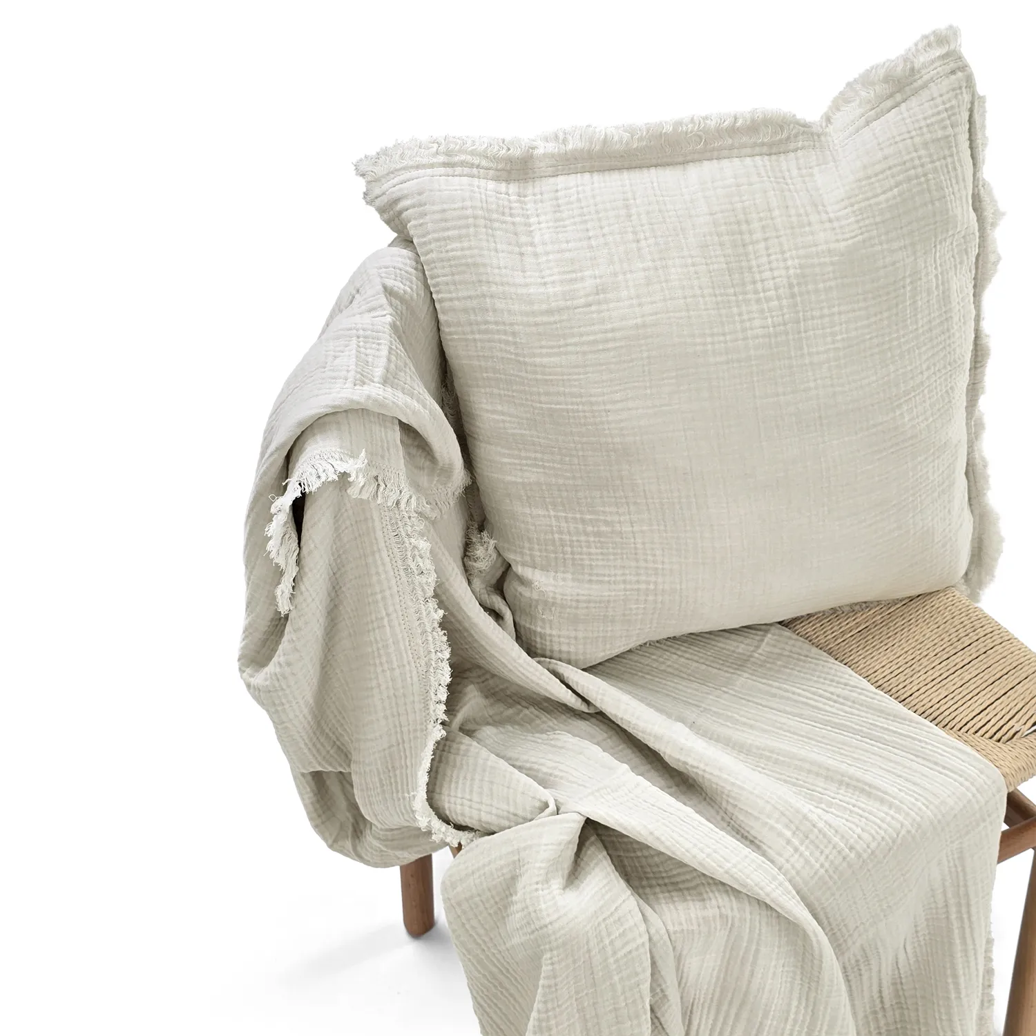 Cushion cover - Dorena (grey)