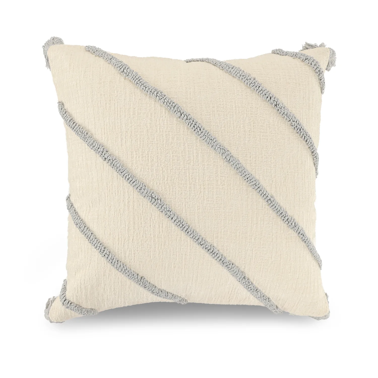 Cushion cover - Montreux (off white/grey)
