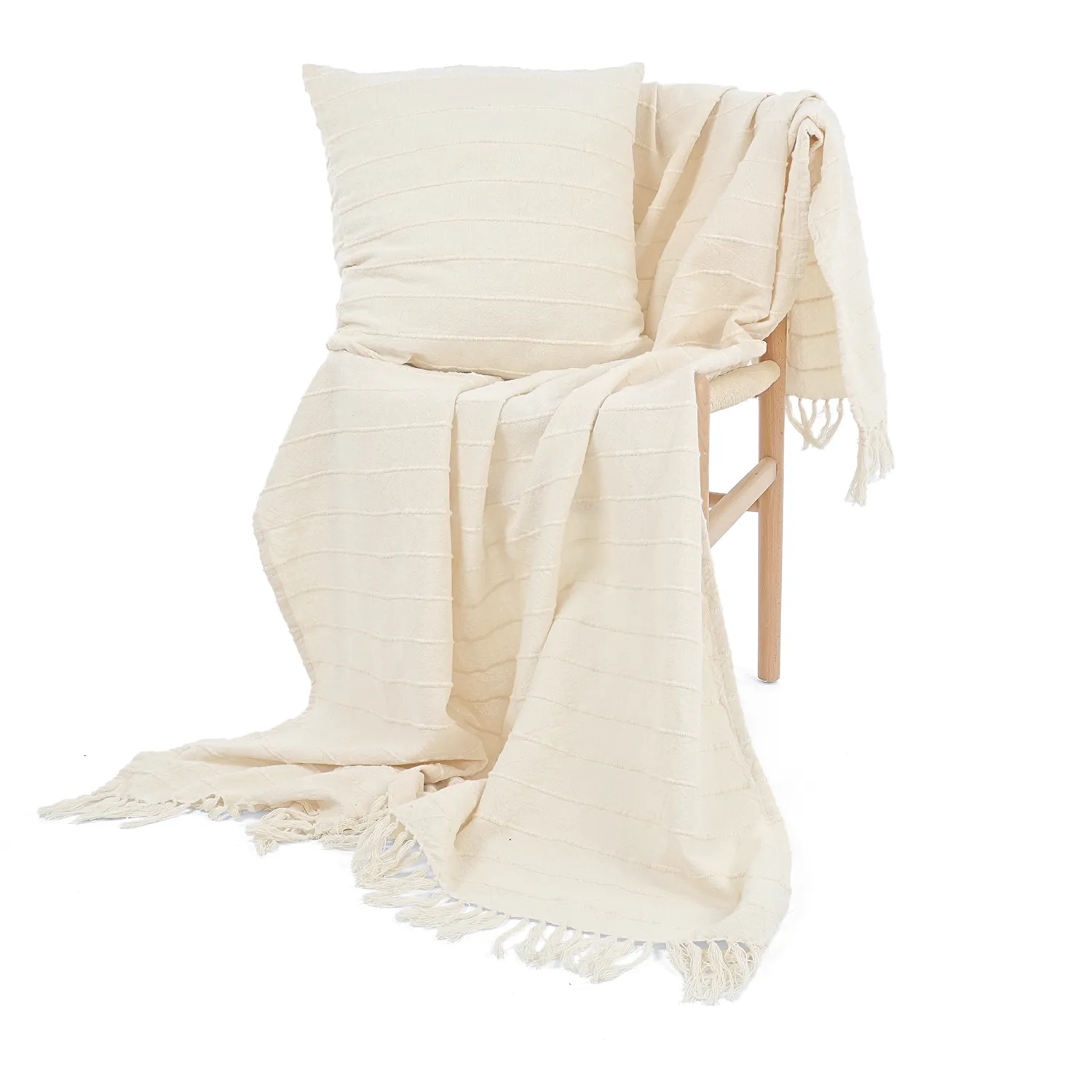 Cushion cover - Nalani cotton cushion cover (cream)