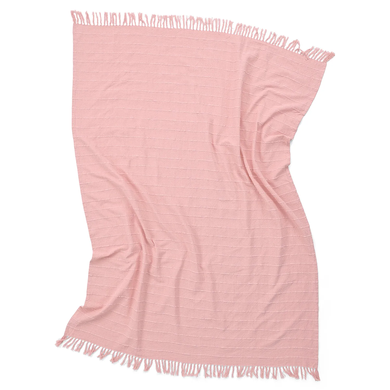 Throws - Nalani cotton throw (pink)