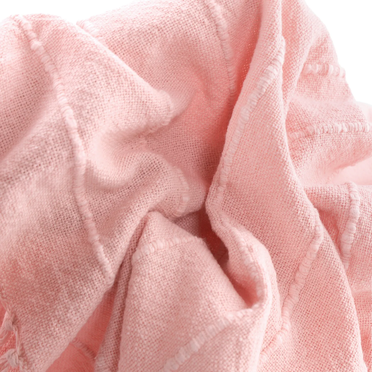 Throws - Nalani cotton throw (pink)