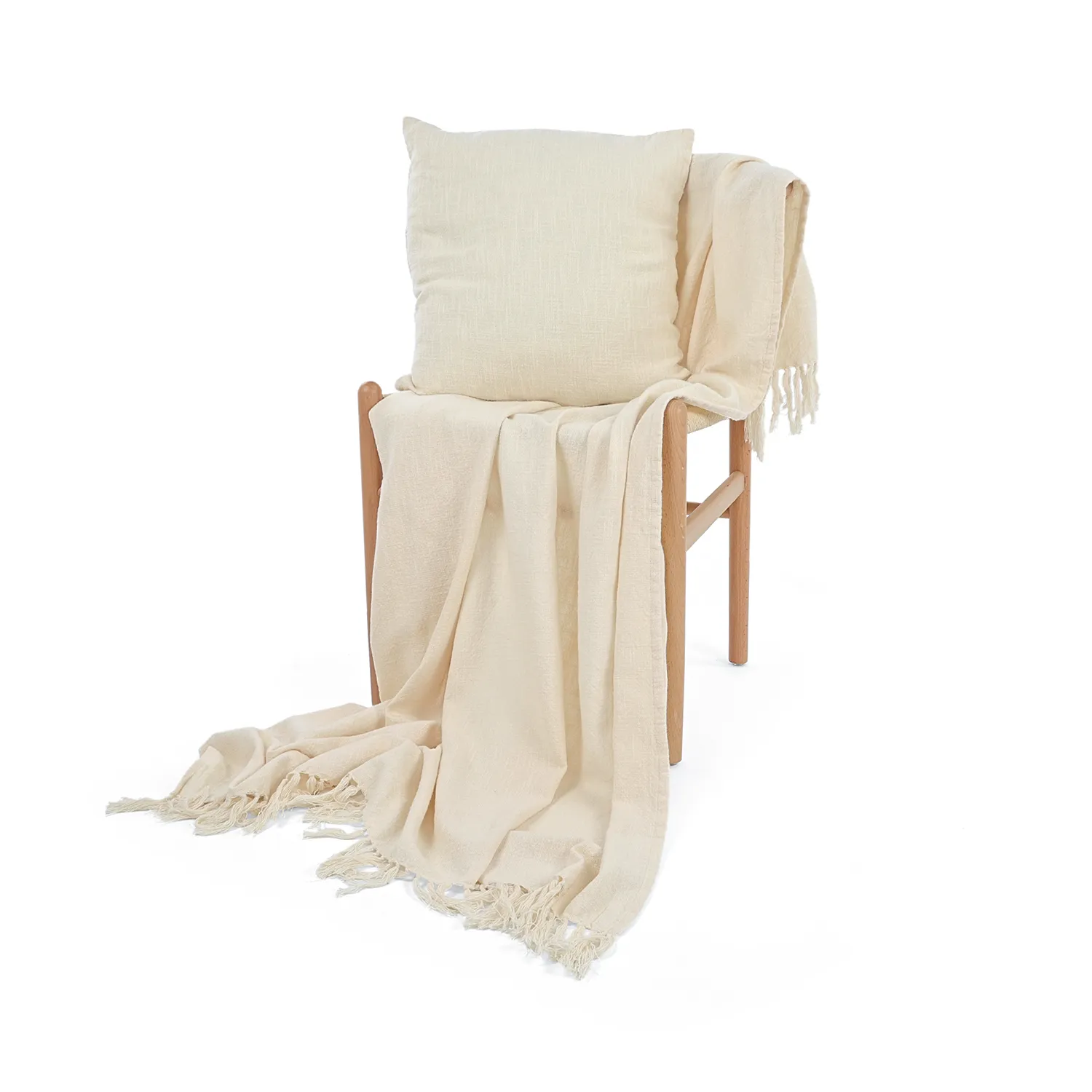 Cushion cover - Veya cotton cushion cover (cream)