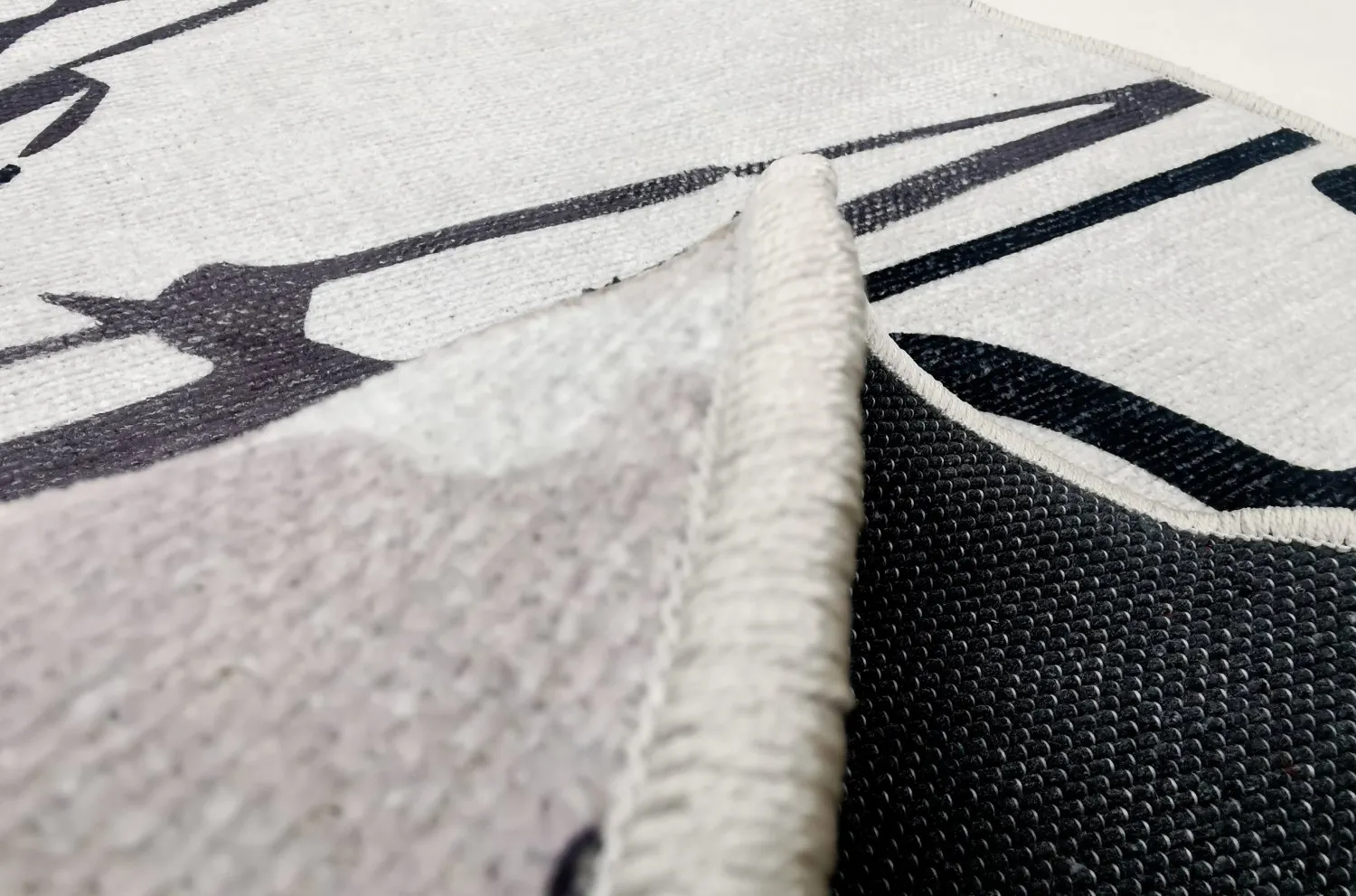 Round rug - Lawrance (grey/white)