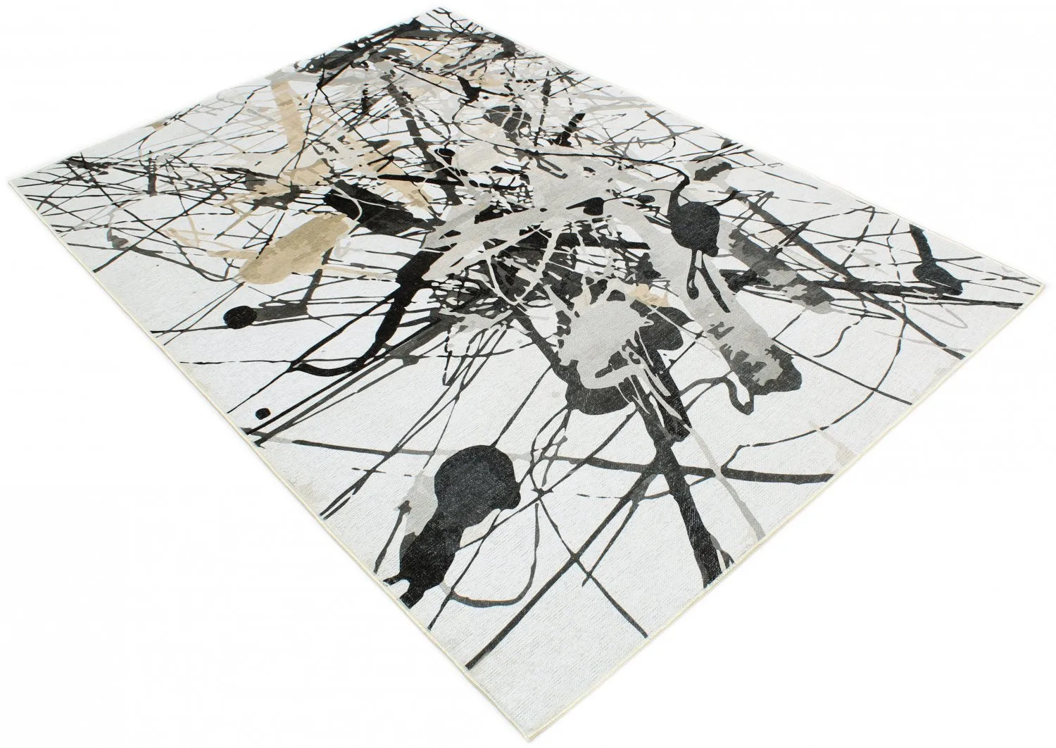 Wilton rug - Lawrance (grey/white)