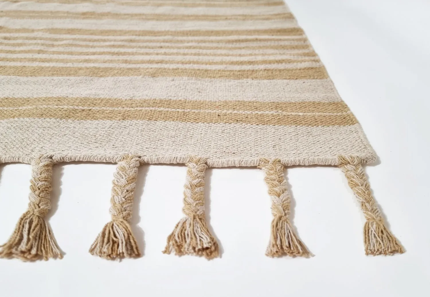 Cotton rug - Lehi (beige)