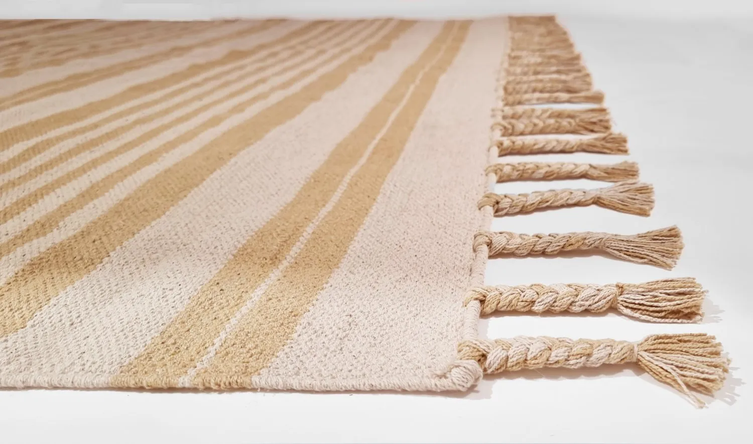 Cotton rug - Lehi (beige)