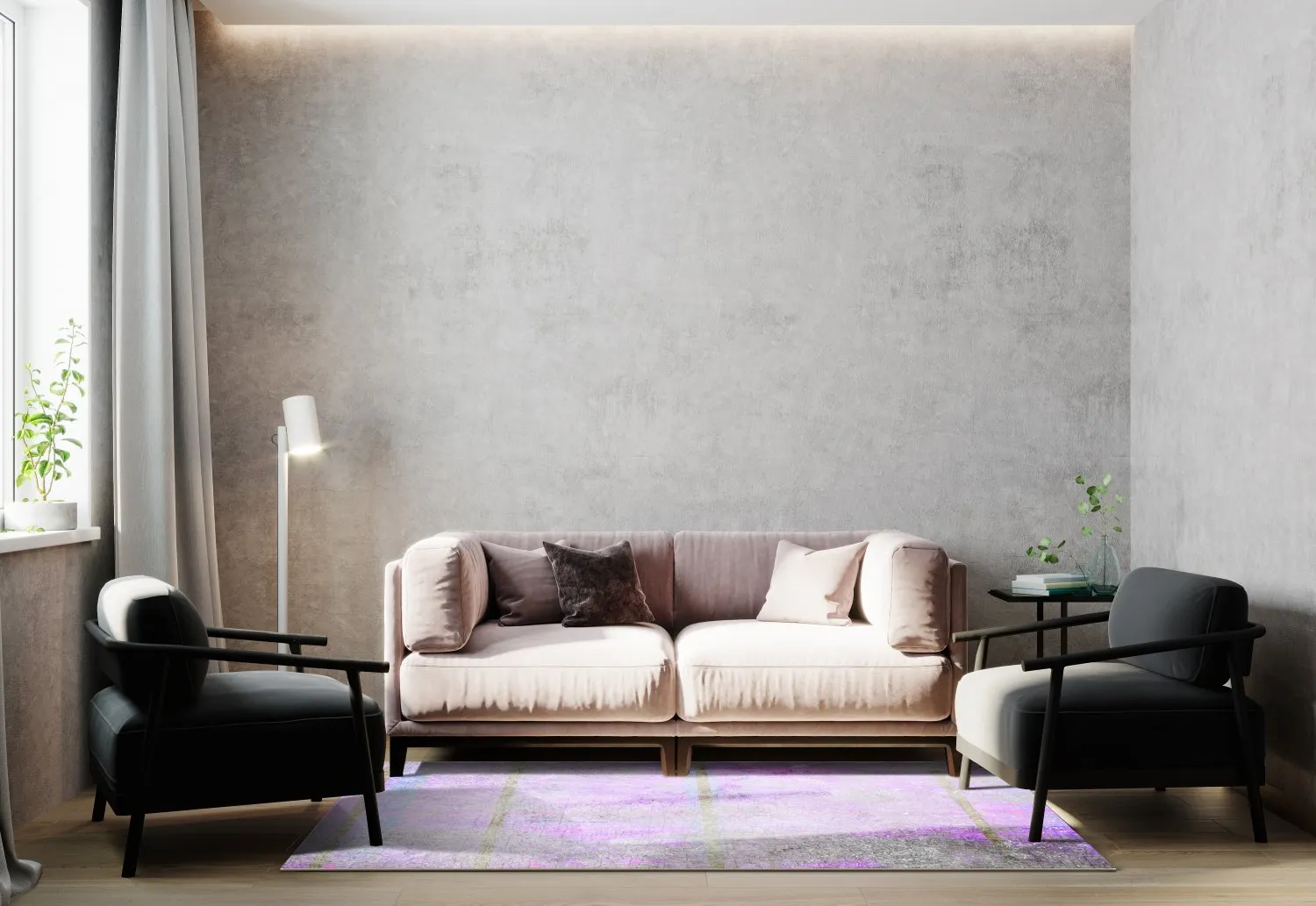 Wilton rug - Almada (purple)
