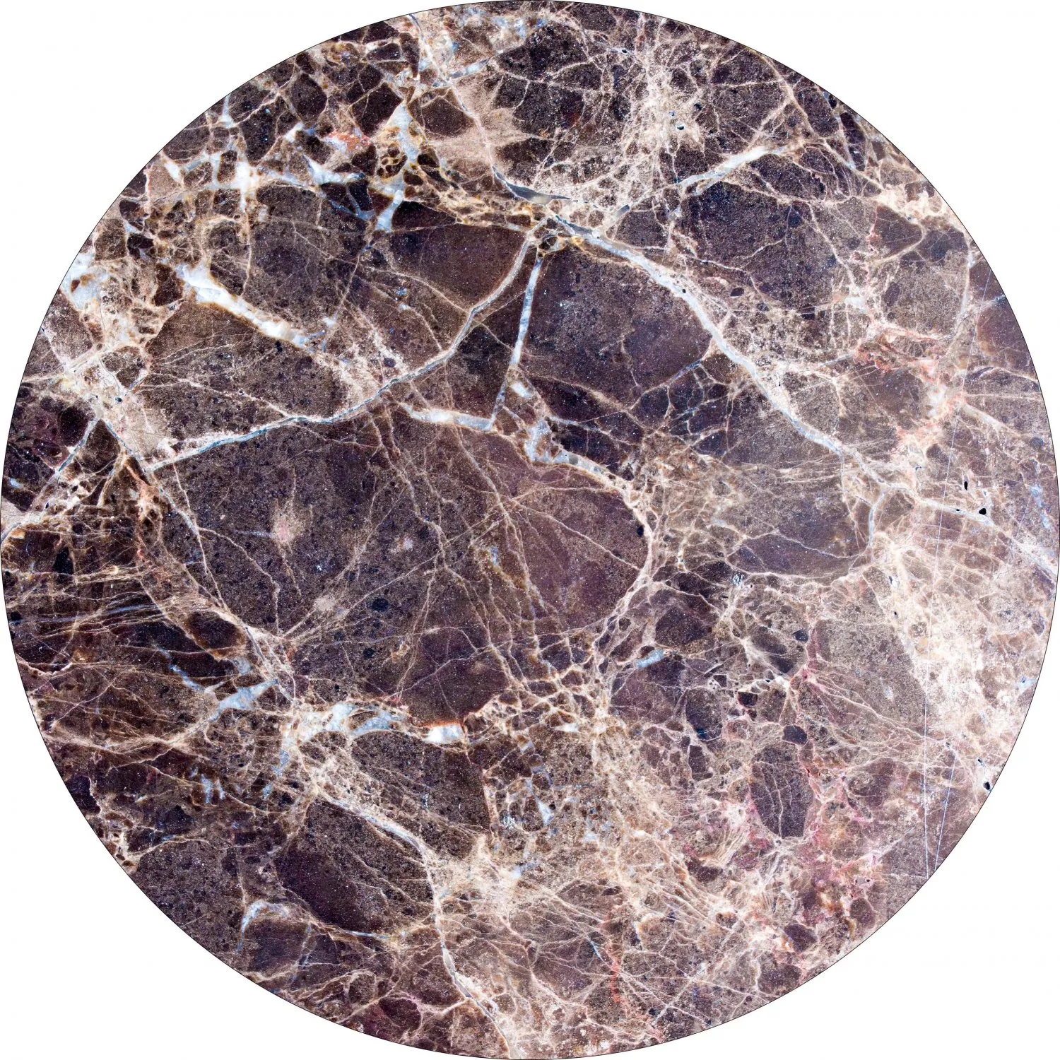 Round rug - Sines (purple)