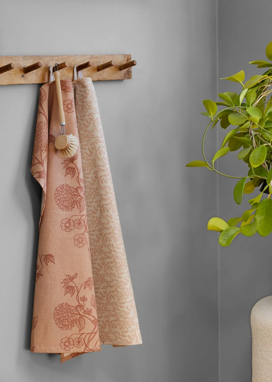 Kitchen towels 2-pack - Lilja (beige)