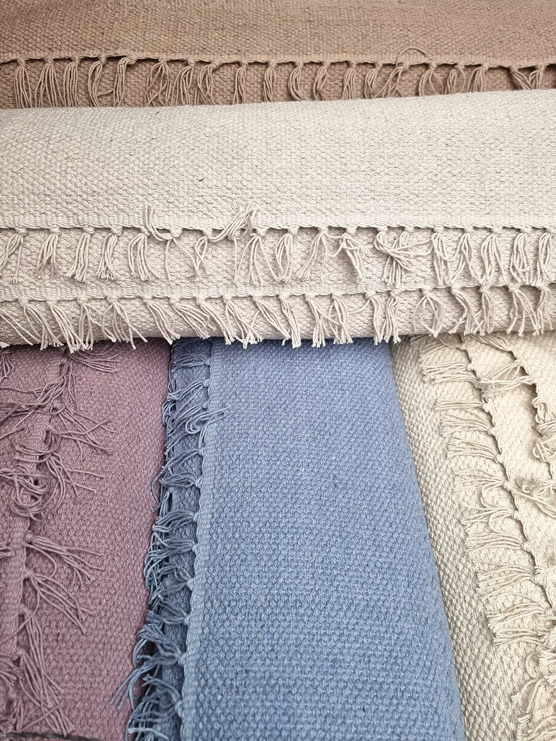 Cotton rug - Lilje (purple)