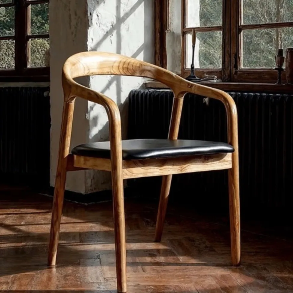 Armrest chair - Aspa (nature) - 2 pcs