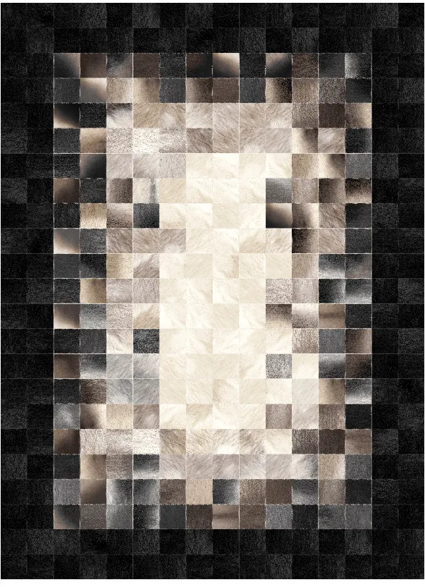 Wilton rug - Livada (black/multi)