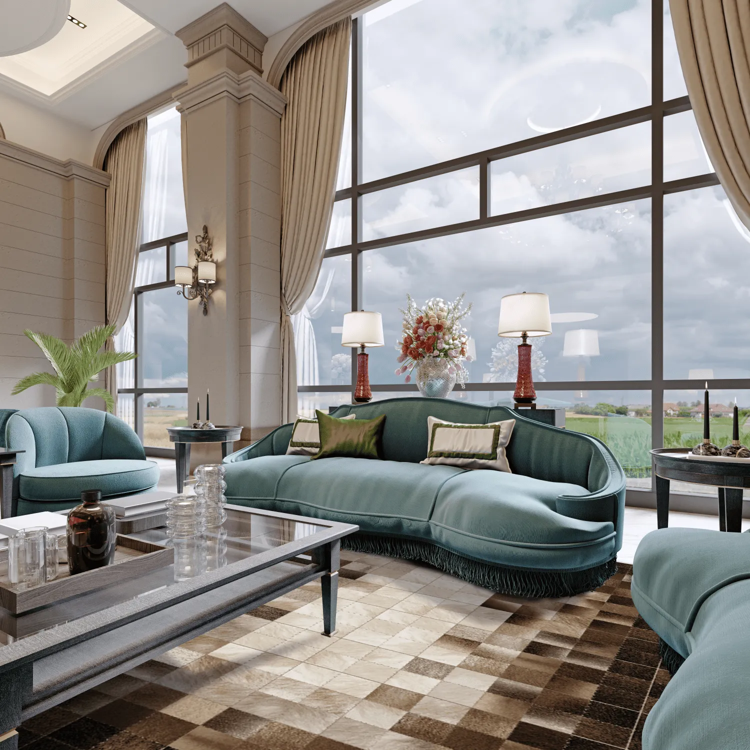 Wilton rug - Livada (brown/multi)