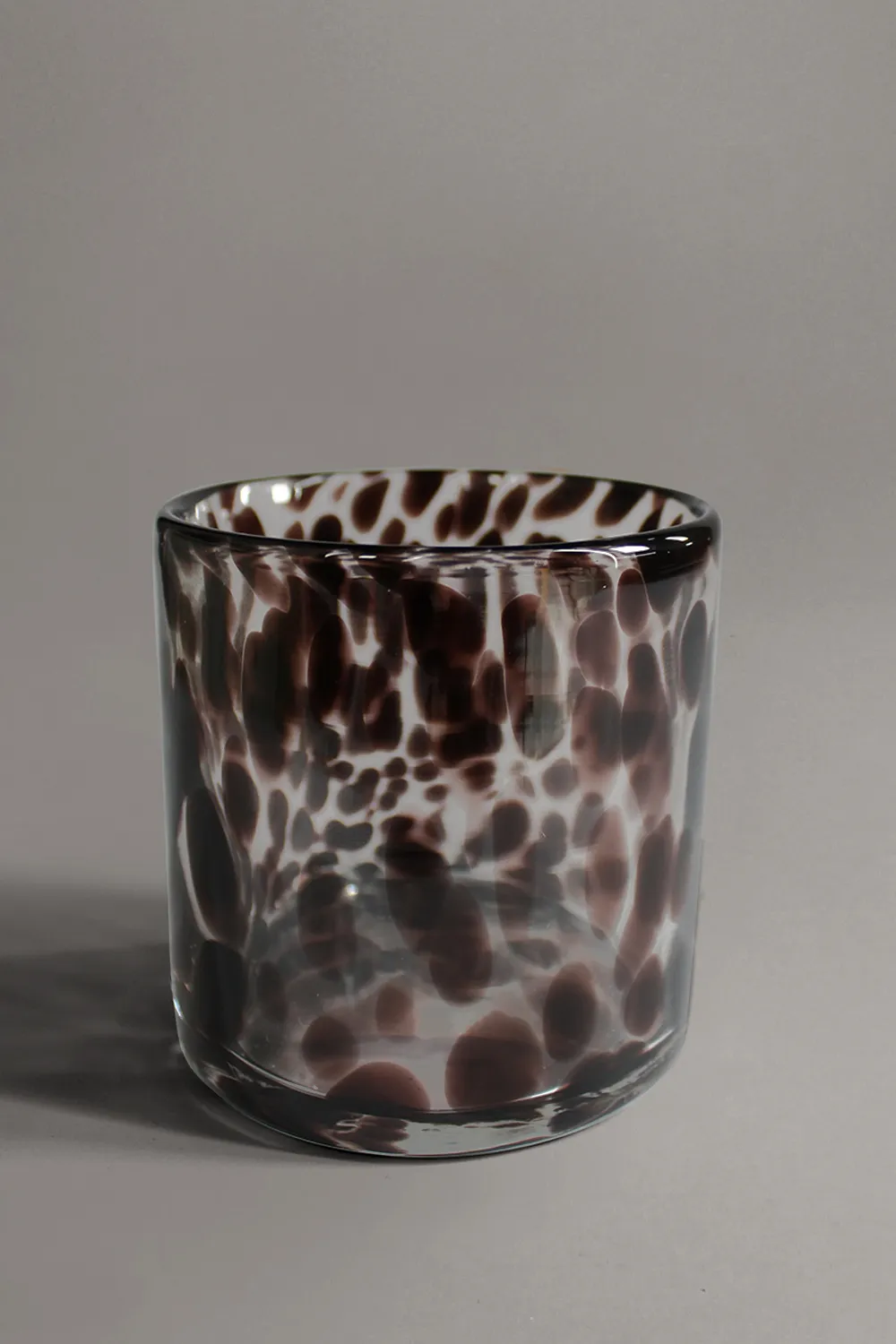 Candle holder S - Haven (dark brown)