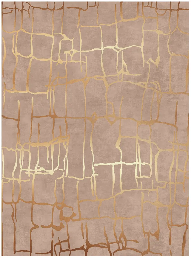 Wilton rug - Lorenzo (brown/gold)