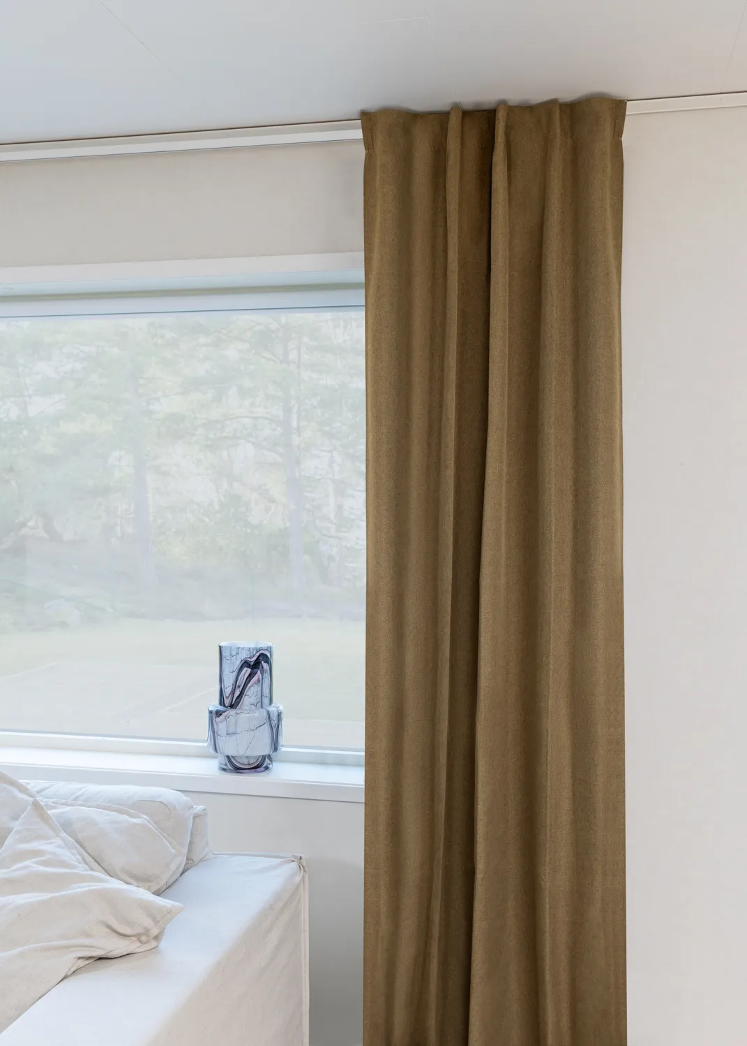 Curtains - Blackout curtain Galilea (dark brown)